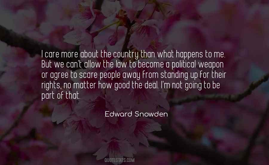 Quotes About Standing Up For People #892131