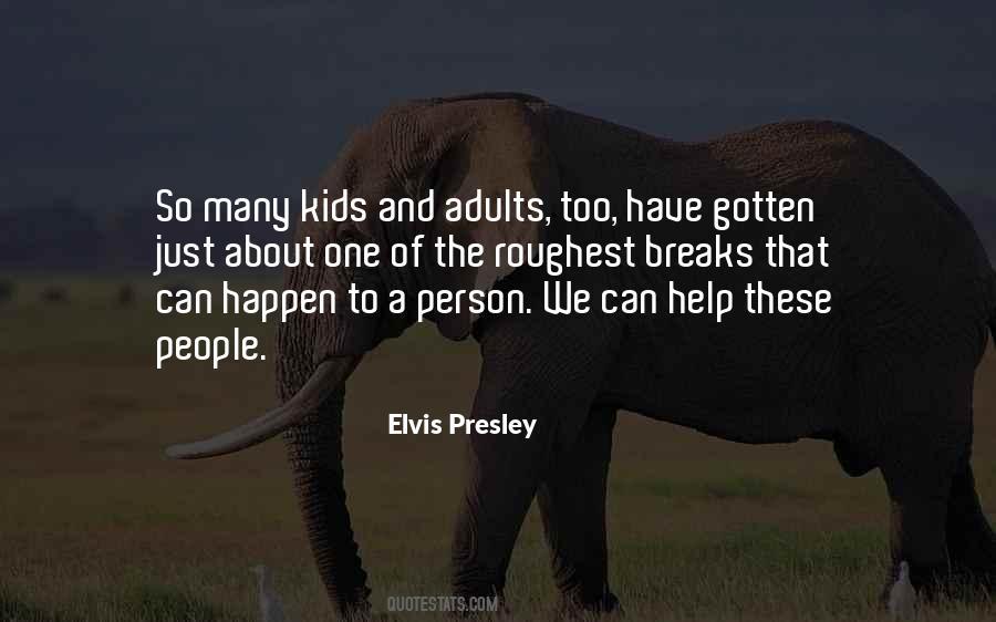 Help One Person Quotes #510574