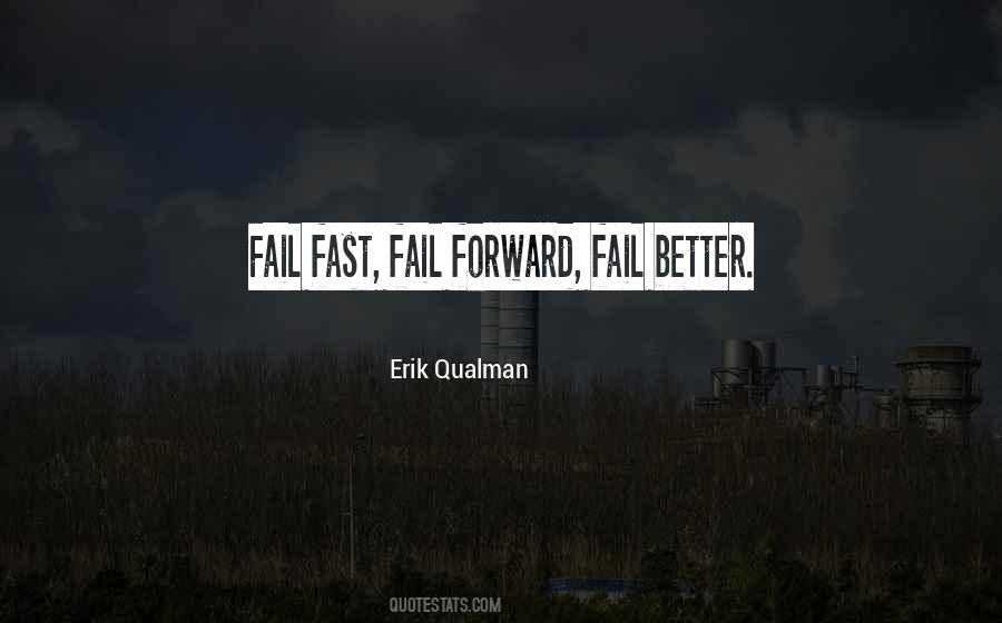 Fail Fast Quotes #257226