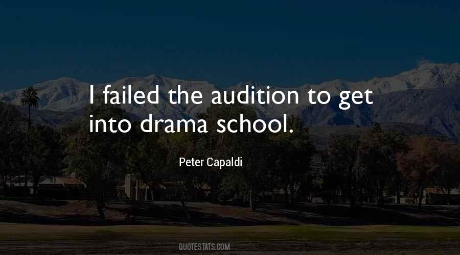 Failed Audition Quotes #362295