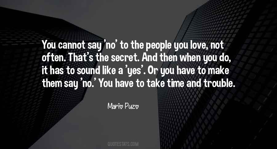 Trouble Time Quotes #1064355