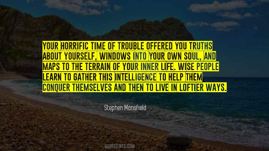 Trouble Time Quotes #1774024