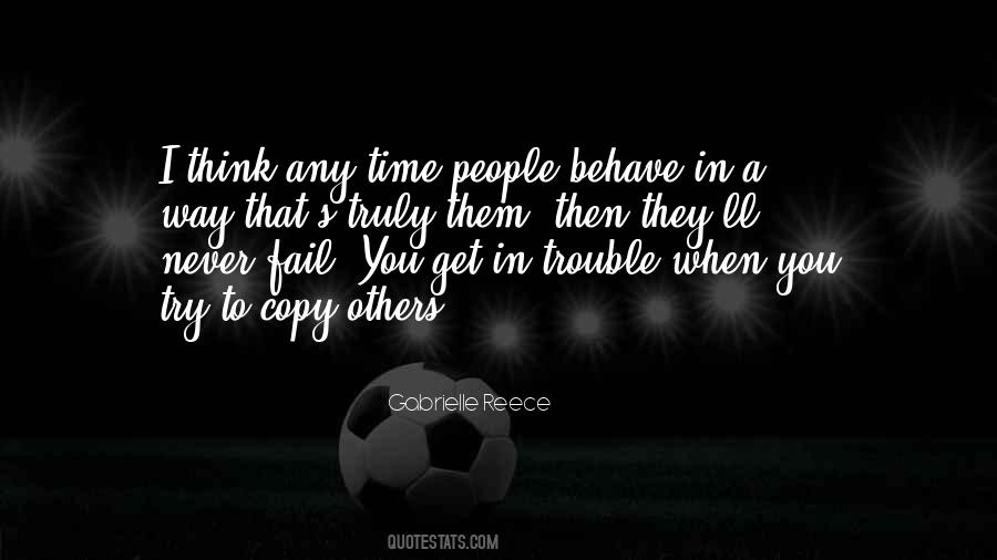Trouble Time Quotes #49427