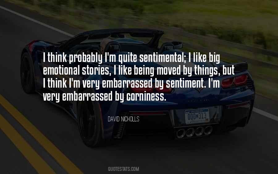 Emotional And Sentimental Quotes #1386995