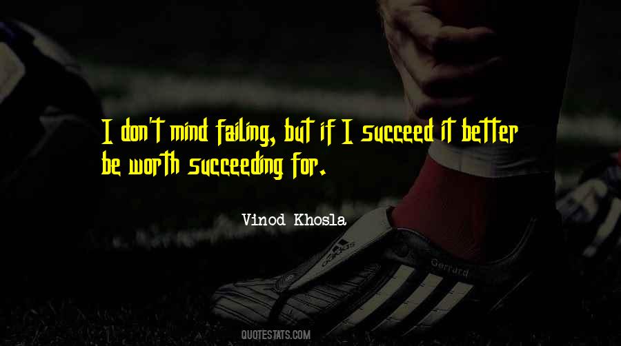 Failing Succeeding Quotes #1271945