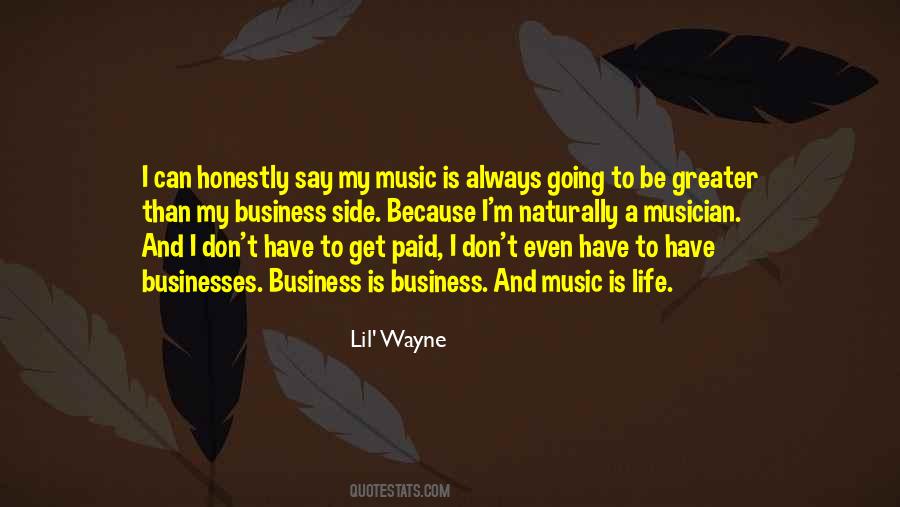 Musician Life Quotes #90603