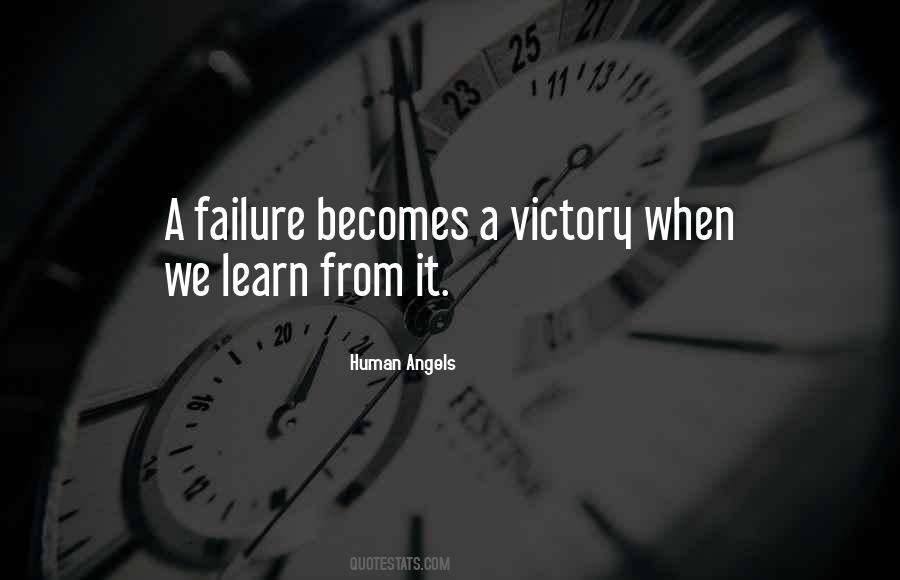 Failure And Victory Quotes #514908