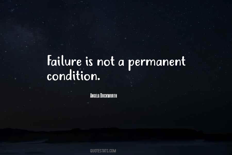 Failure Is Not Permanent Quotes #932160