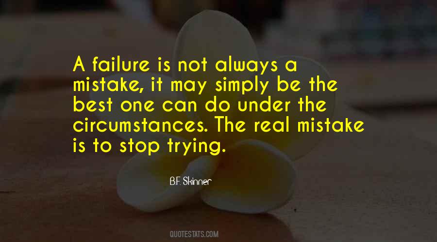 Failure Is Not Quotes #766338