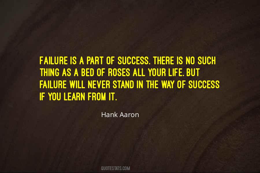 Failure Is Part Of Success Quotes #1131397