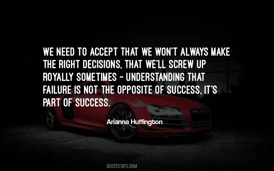 Failure Is Part Of Success Quotes #1412820