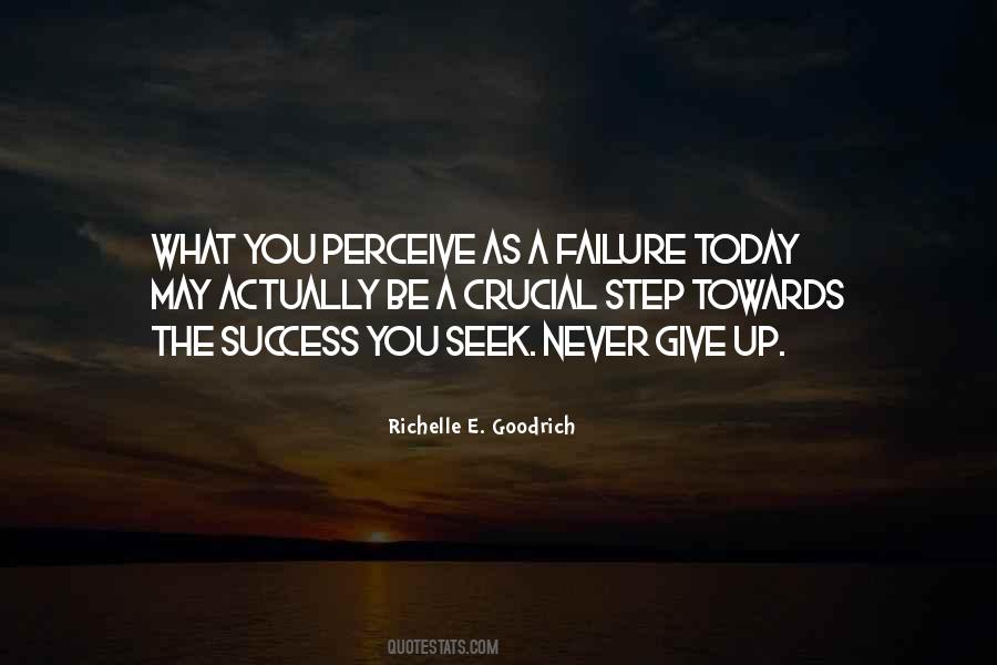 Failure Never Give Up Quotes #98793
