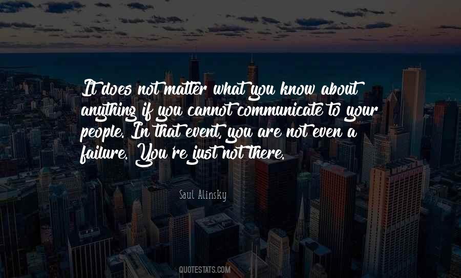Failure To Communicate Quotes #1371622