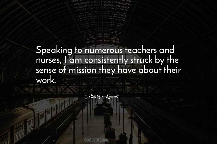 Quotes About Teachers Work #1723442