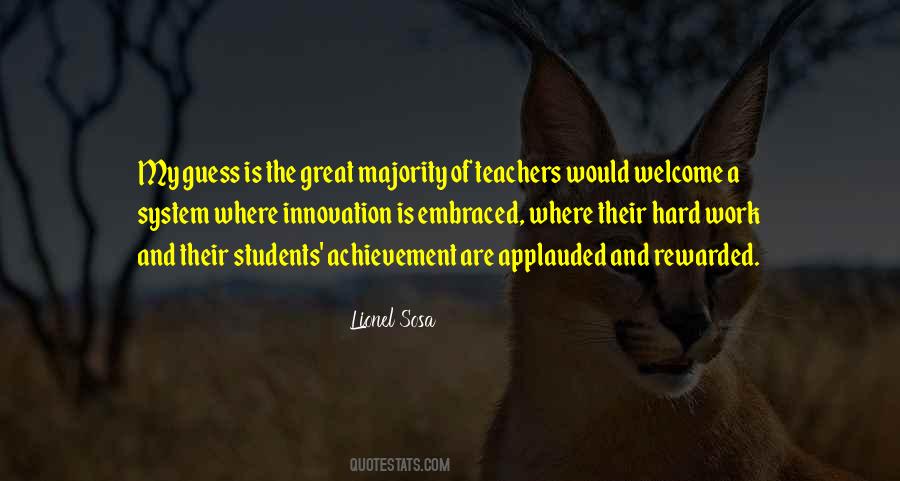 Quotes About Teachers Work #1865001