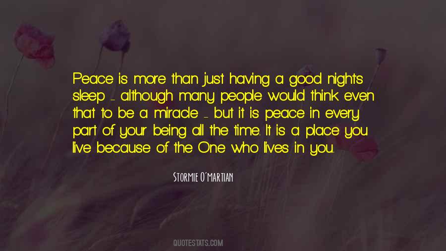 Sleep In Peace Quotes #1017137