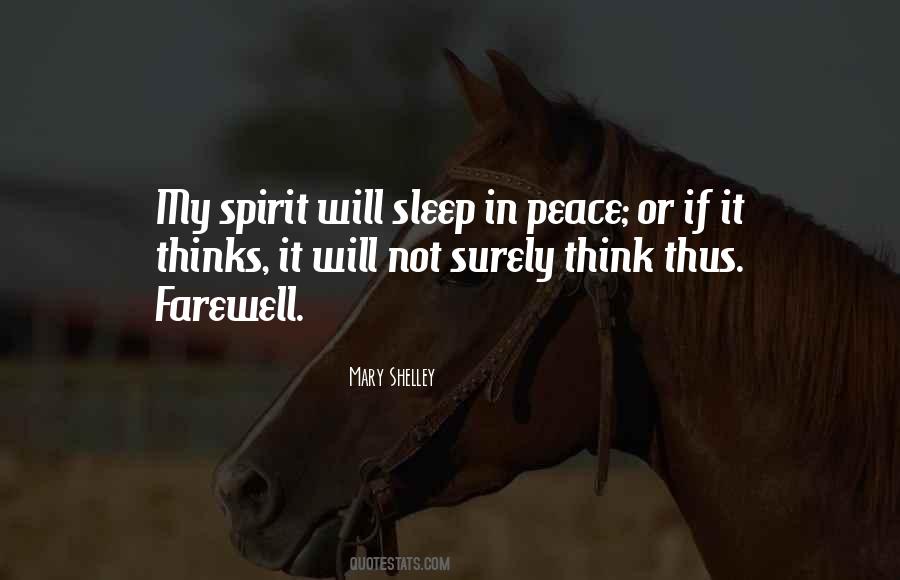 Sleep In Peace Quotes #135916