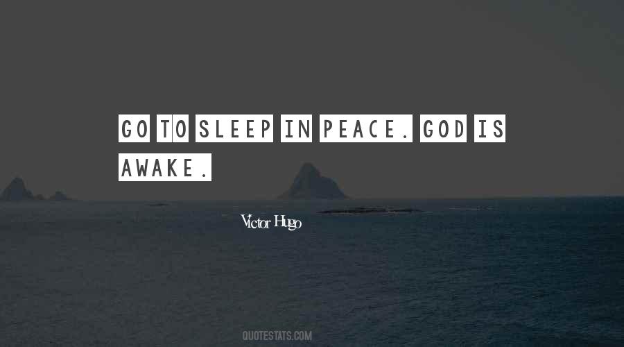 Sleep In Peace Quotes #1519844