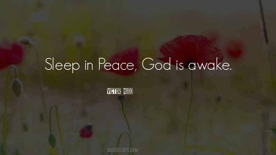 Sleep In Peace Quotes #172816