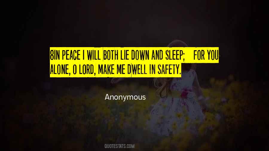 Sleep In Peace Quotes #891563