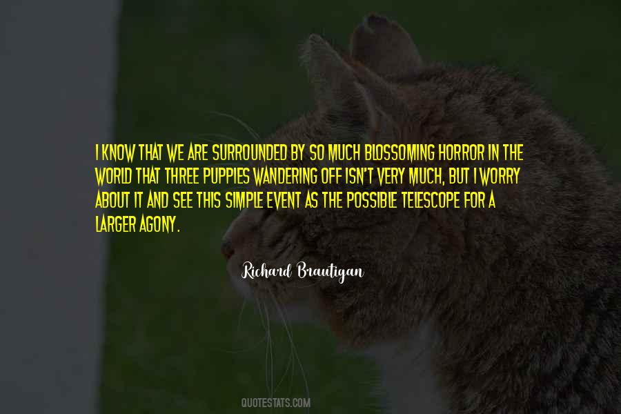 We See The World As We Are Quotes #689728