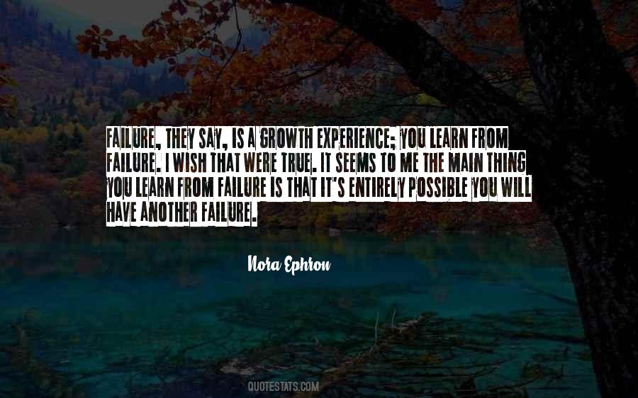 Failure To Learn Quotes #698867