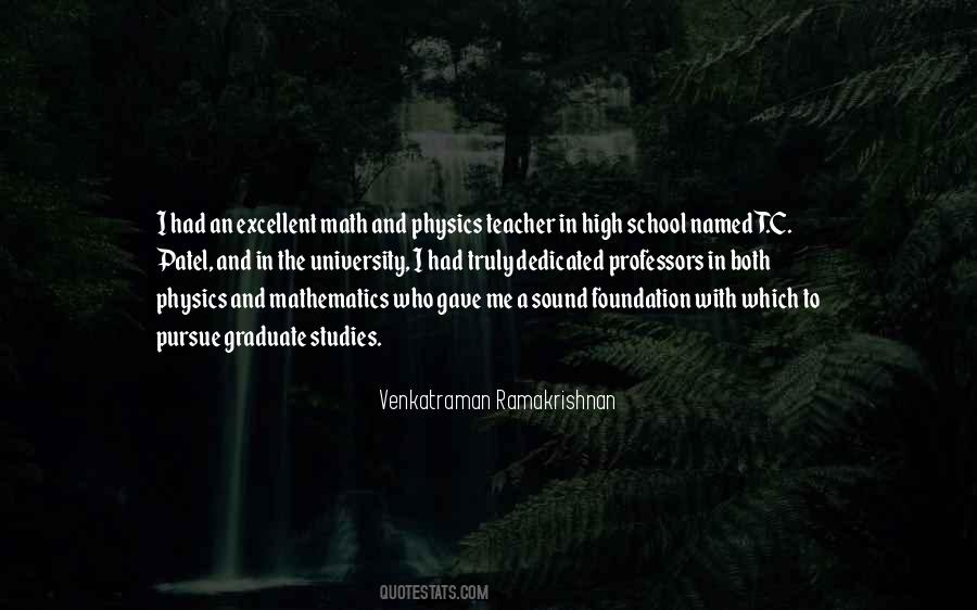 High School Math Quotes #1033324