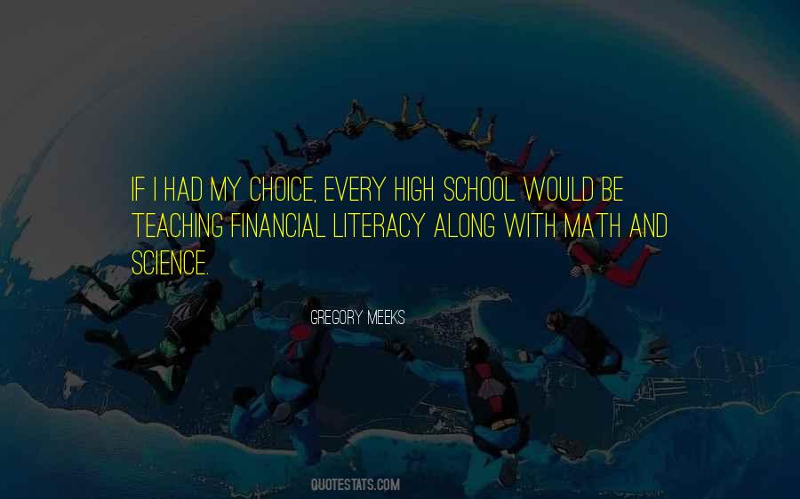 High School Math Quotes #1363271