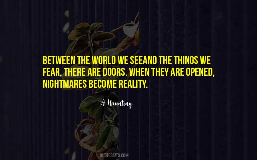 See The Reality Quotes #1626646