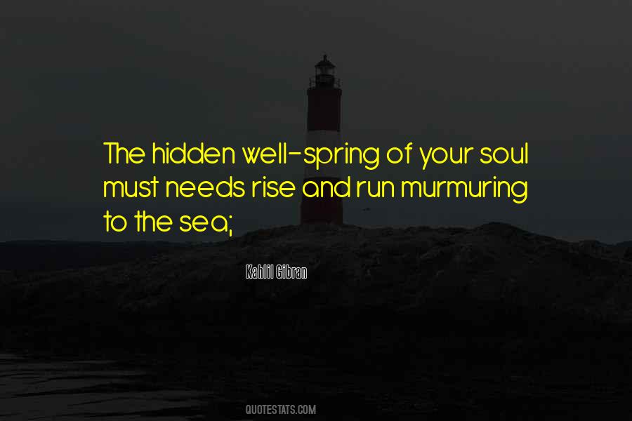 Hidden Soul Quotes #1080933