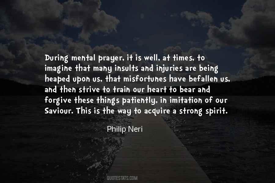 Strong Prayer Quotes #1089961