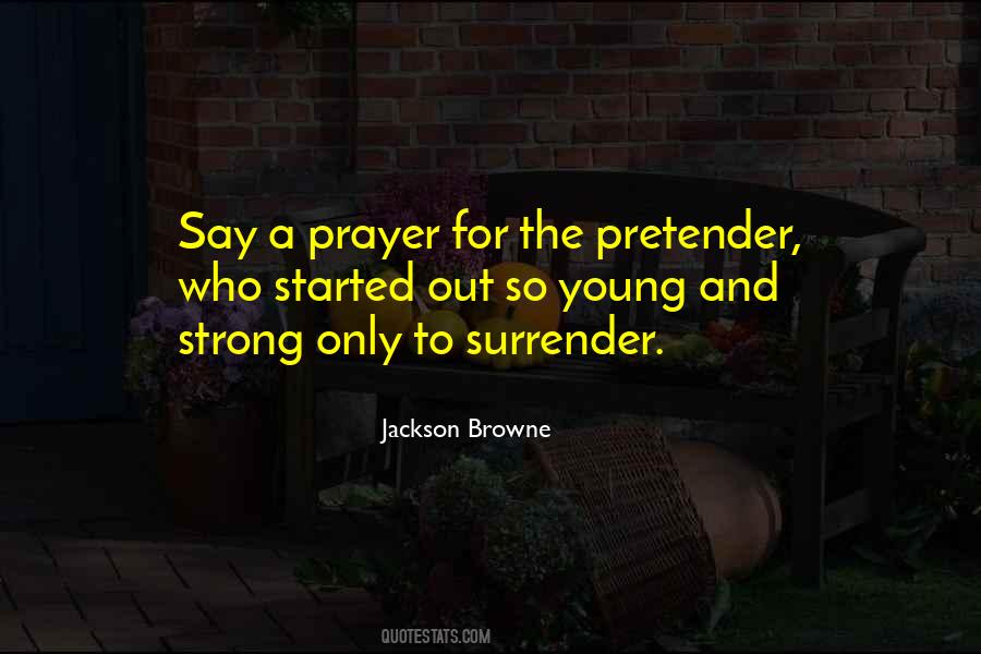 Strong Prayer Quotes #1879042