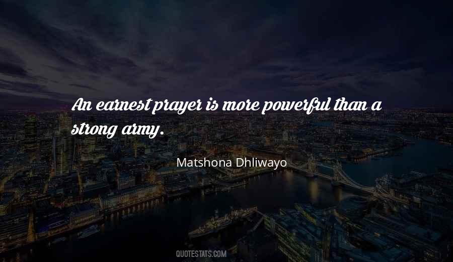 Strong Prayer Quotes #429835