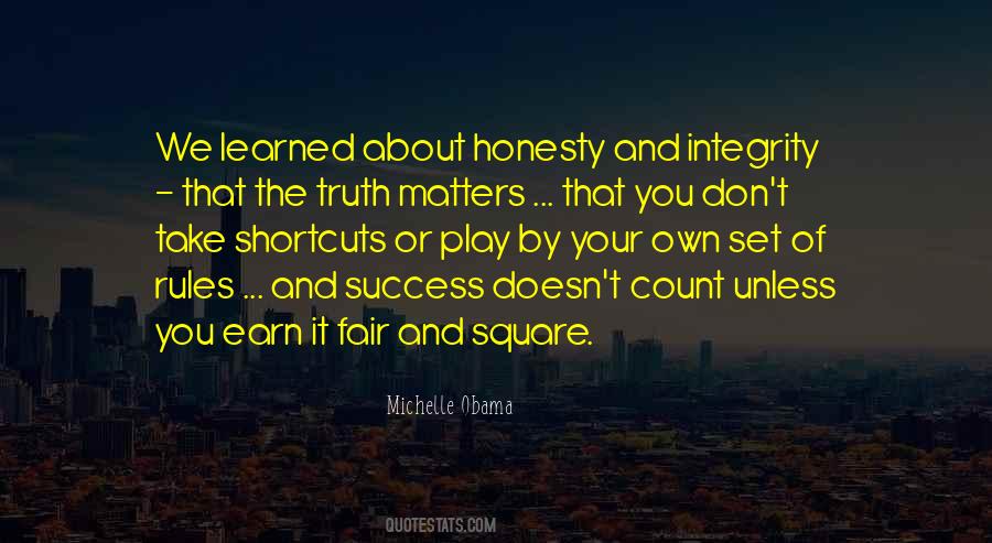 Fair And Square Quotes #962703