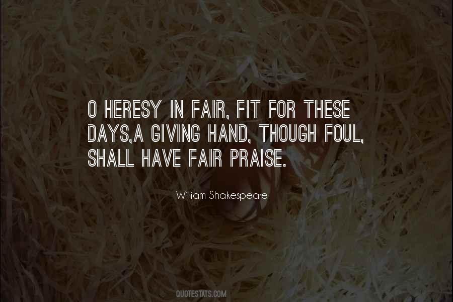 Fair Is Foul Quotes #306582