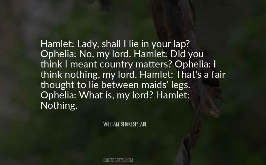 Fair Lady Quotes #1594277