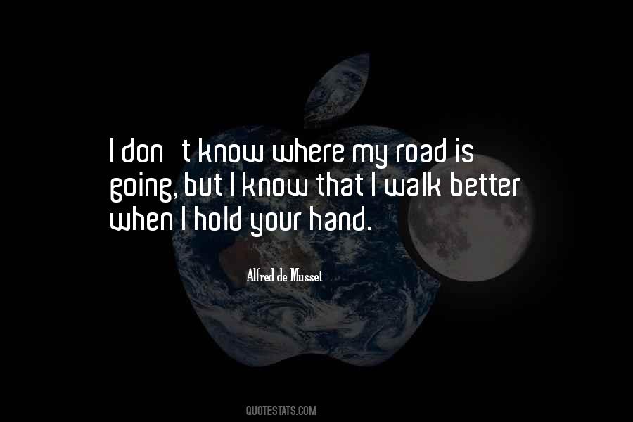 Hold My Hand Love Quotes #1419429