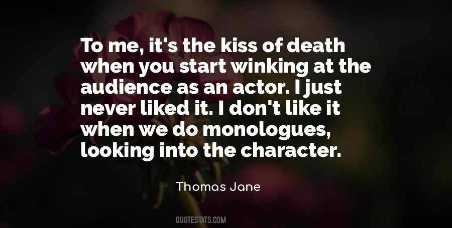 Quotes About The Kiss Of Death #607494