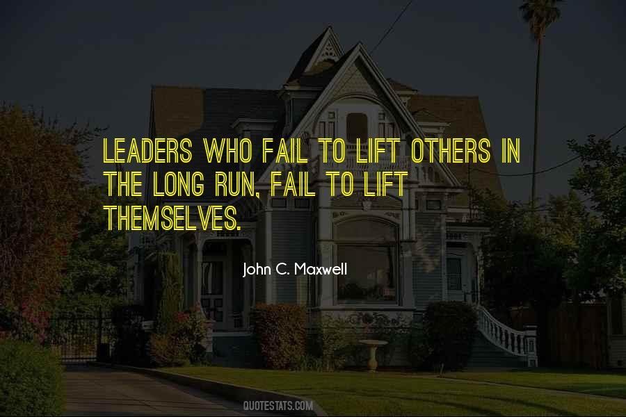 Leaders Fail Quotes #1369404
