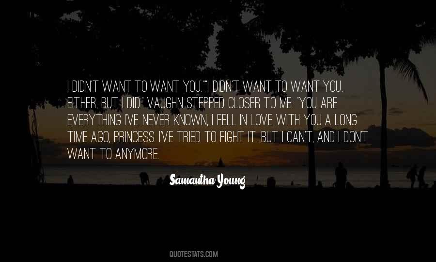 I Tried To Love You Quotes #1011277