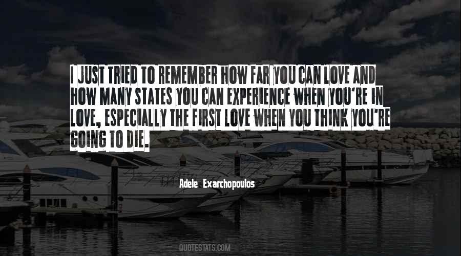 I Tried To Love You Quotes #1661929
