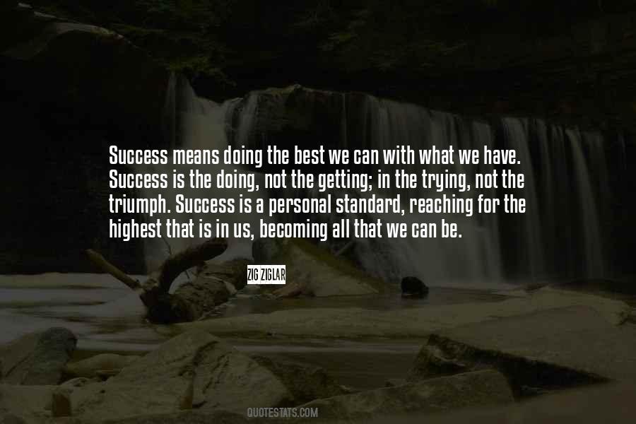 Success Means Quotes #1136719