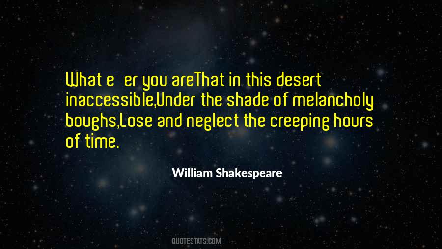 Under The Shade Quotes #563511