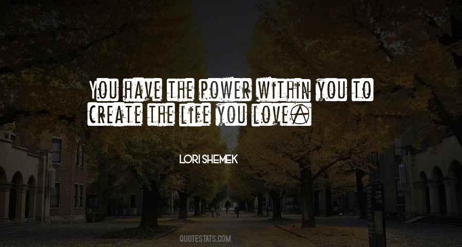 The Power Within You Quotes #1508915