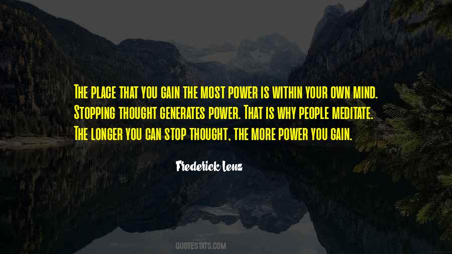 The Power Within You Quotes #962480