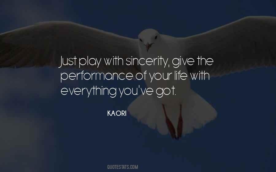 Just Play Quotes #1440195