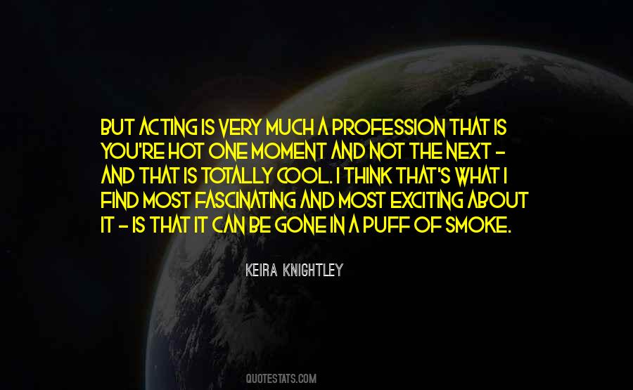 Puff Of Smoke Quotes #1471751