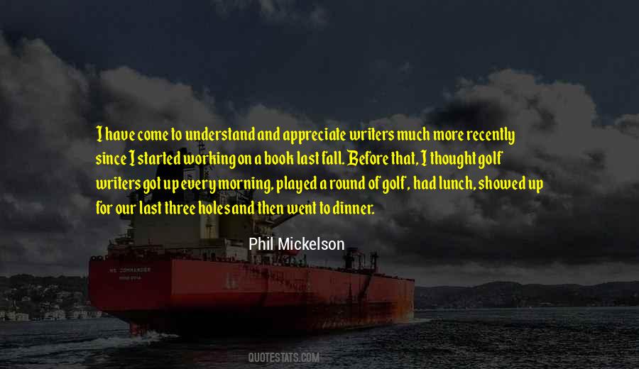 Morning Golf Quotes #1404991