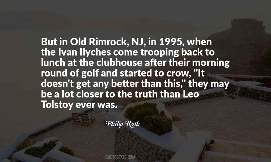 Morning Golf Quotes #1409308