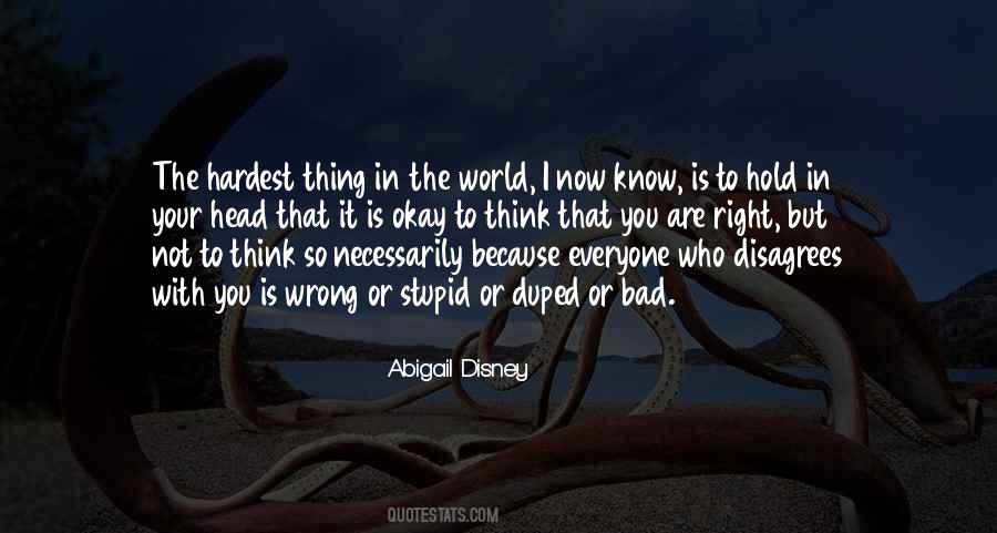 Not Right In The Head Quotes #1002316